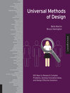 Universal Methods of Design (eBook): 100 Ways to Research Complex Problems, Develop Innovative Ideas, and Design Effective Solutions